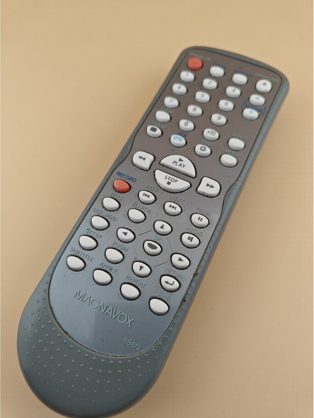 Magnavox NB672 OEM Remote Control for DV226MG9 DV225MG9A DV225MG9 Working